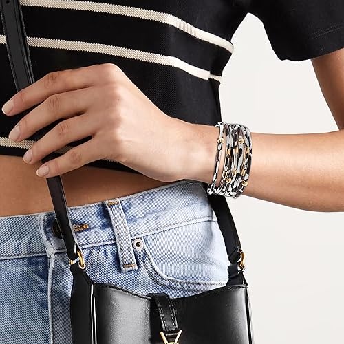 Miniatura 3 de Pulseras largas de cuero tiangtian para mujer, pulseras de cuentas de leopardo, joyería Brighton para mujer, hecha a mano, apilable, regalos de