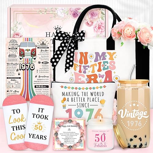 50th Birthday Gifts for Her Cool 50 Year Old Birthday Gifts - 50th Anniversary Gifts For Her