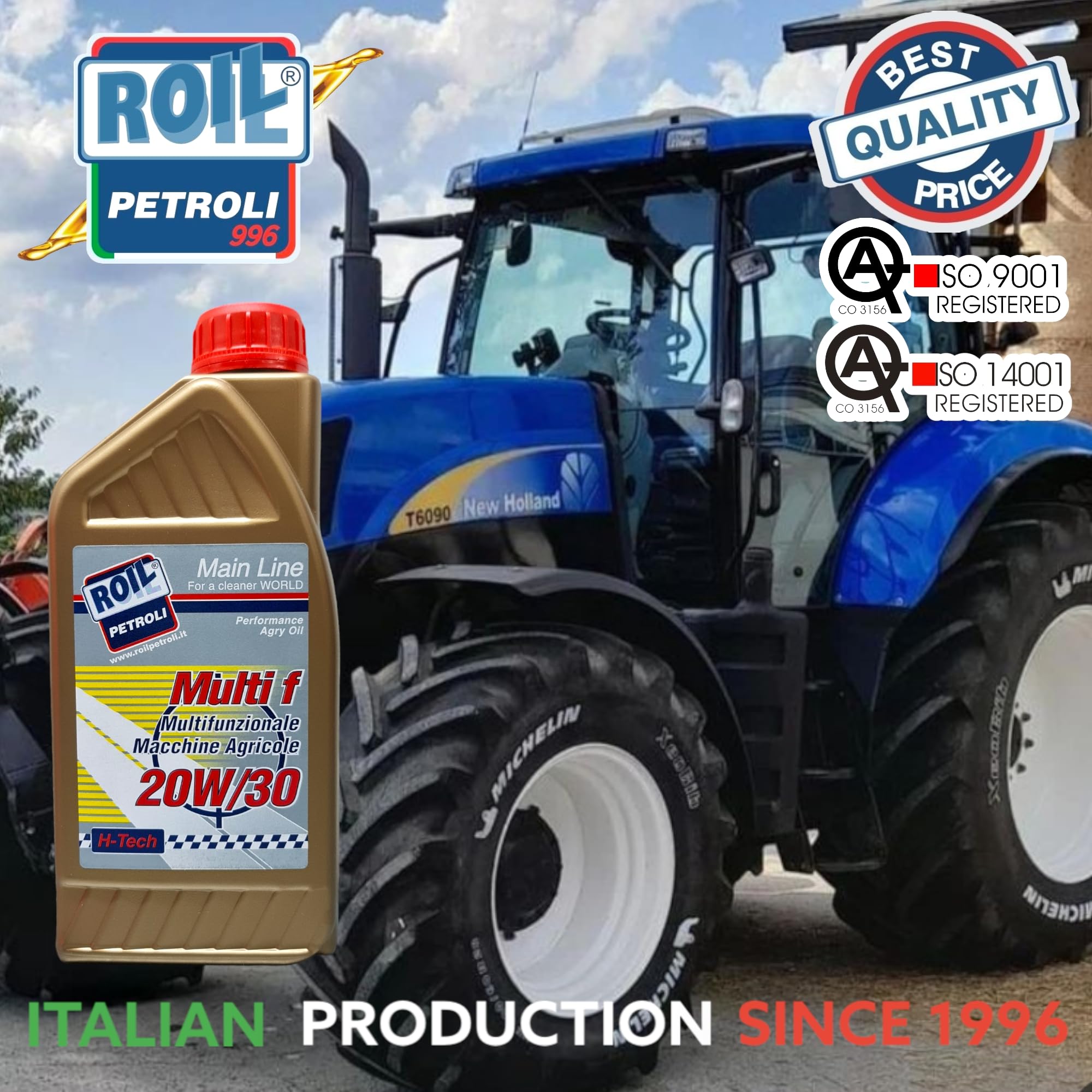 MOBIL AGRI EXTRA 10W40 DA 20 LITRI OLIO MULTIFUNZIONE STOU PER MACCHINE