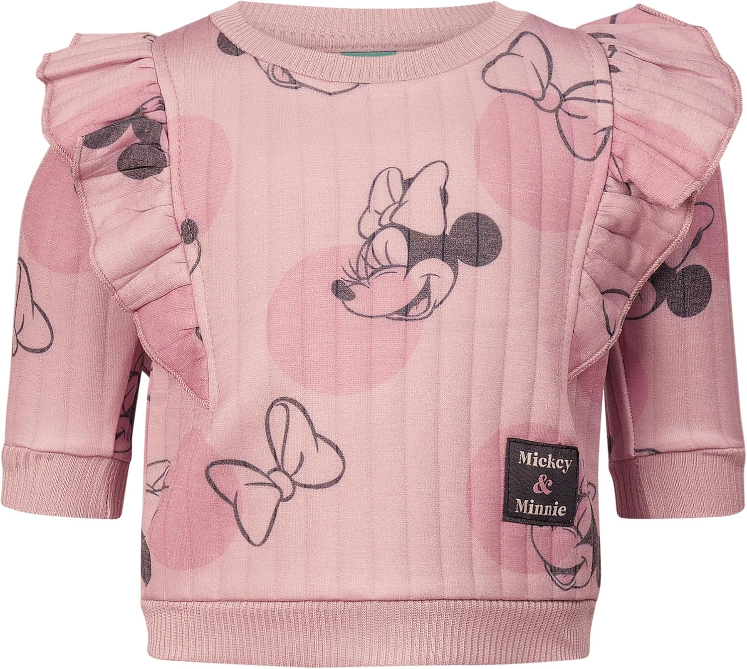 Magic Threadz Disney Clothes Baby Girls Fleece Sweatshirt & Pants Set Minnie Mouse, Marie, Stitch, Pooh, Toy Story (12M–24M)