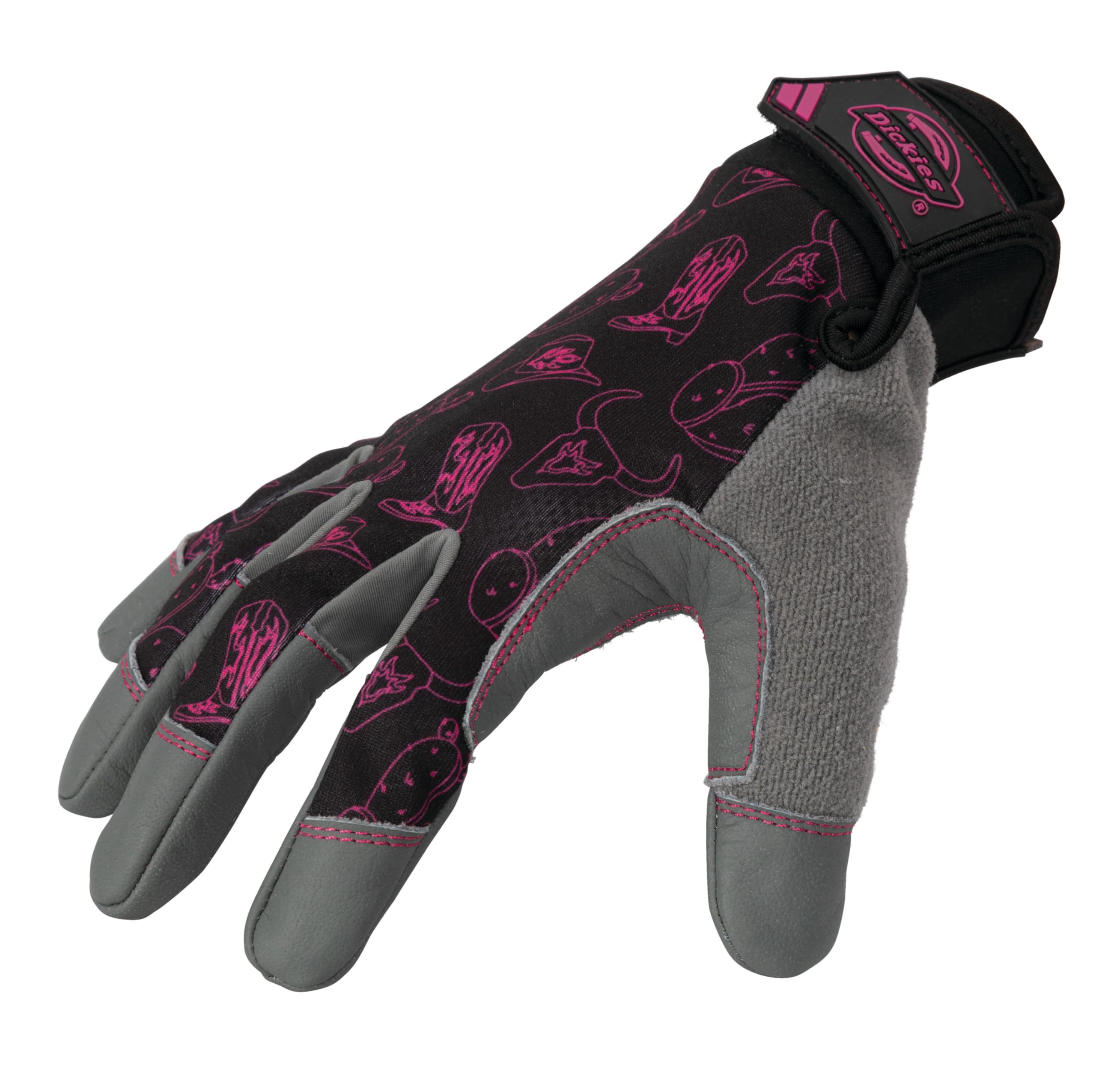 Dickies Guantes de correr para mujer con aislamiento para pantalla táctil para clima frío