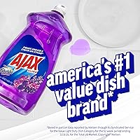 Vista 7 de Ajax Ultra Jabón Líquido para Platos con Fabuloso, Aroma a Lavanda, 52 Oz
