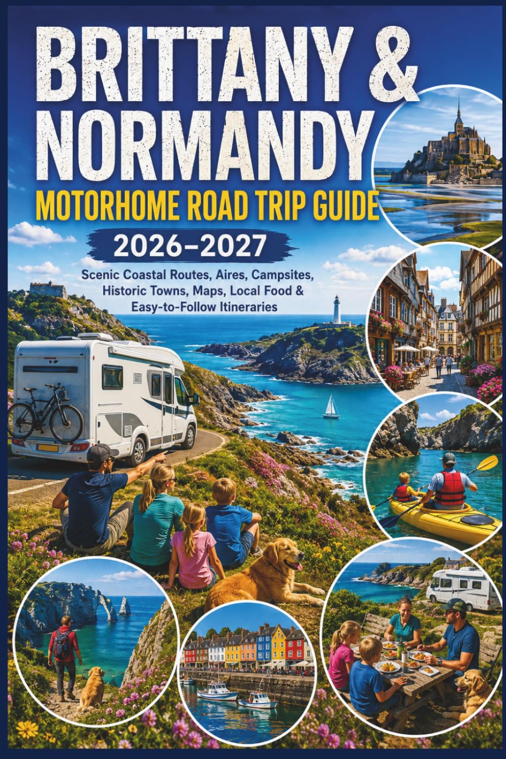 Brittany & Normandy Motorhome Road Trip Guide 2026–2027: Scenic Coastal Routes, Aires, Campsites, Historic Towns, Maps, Local Food & Easy-to-Follow Itineraries