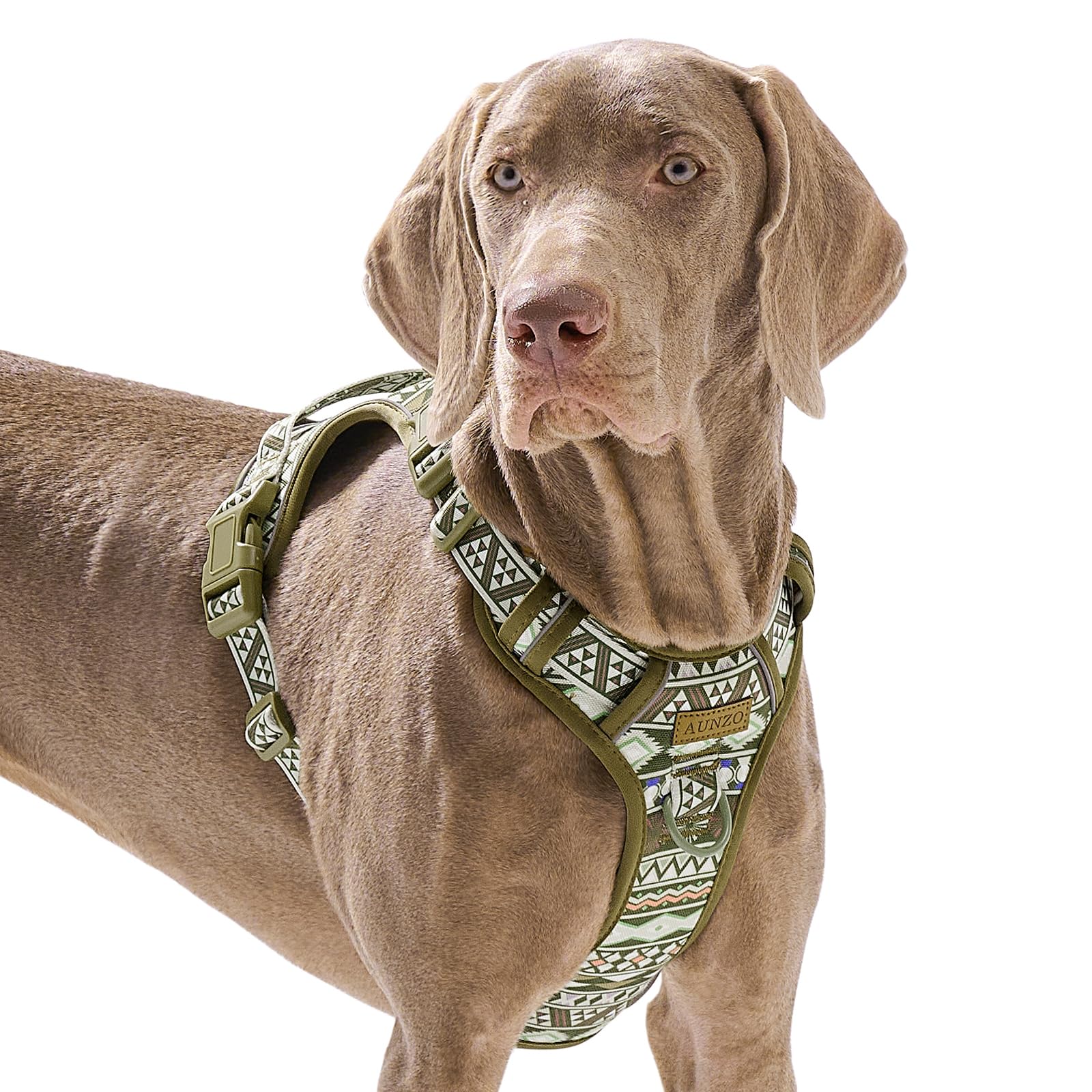 Dog Harness for Giant Dogs, Heavy Duty No Pull Pet Harness Vest Easy Control with Handle, Adjustable Reflective Extra Big Sized Dog Vest for Training,