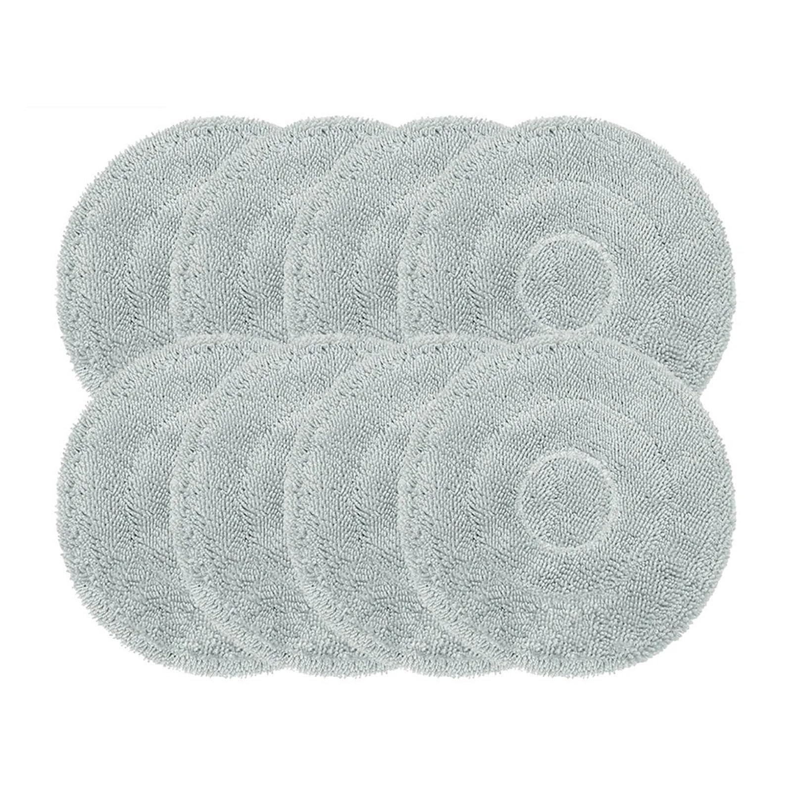 ZJXTGBDE 8pcs Mop Cloth,Compatible For Cecotec,Compatible For Conga, M100 Spin AI,Robot Vacuum Cleaner Replacement Accessories