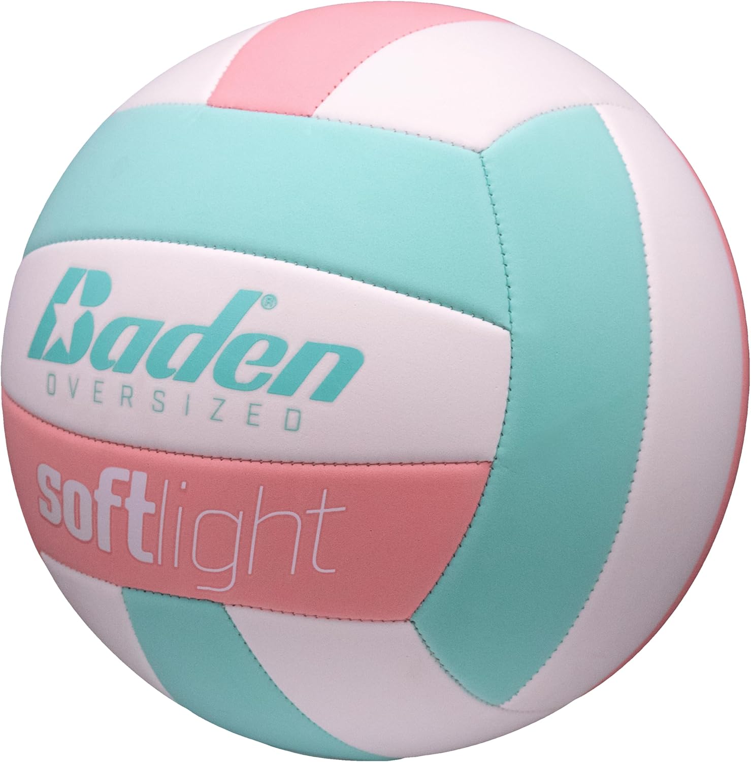 Baden | Softlight VXT2 | No Sting FlexFoam Cover | Youth Oversized Training Volleyball | K-5 Youth Players | 20% Larger + Lighter | Orange/Blue/White | Official Ball of BYOP - Image 3