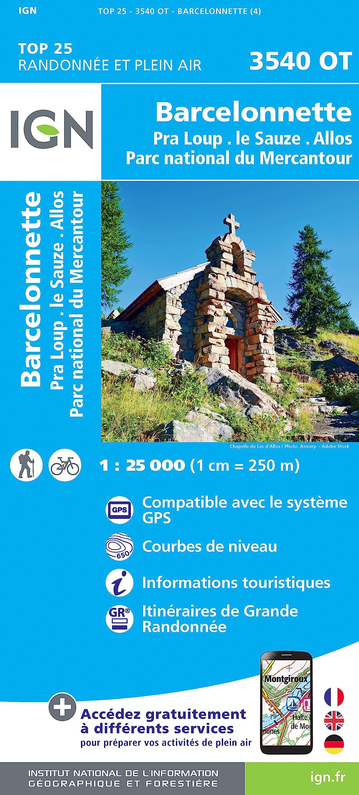 Barcelonnette / Pra Loup / Le Sauze / Allos: 3540OT (TOP 25)