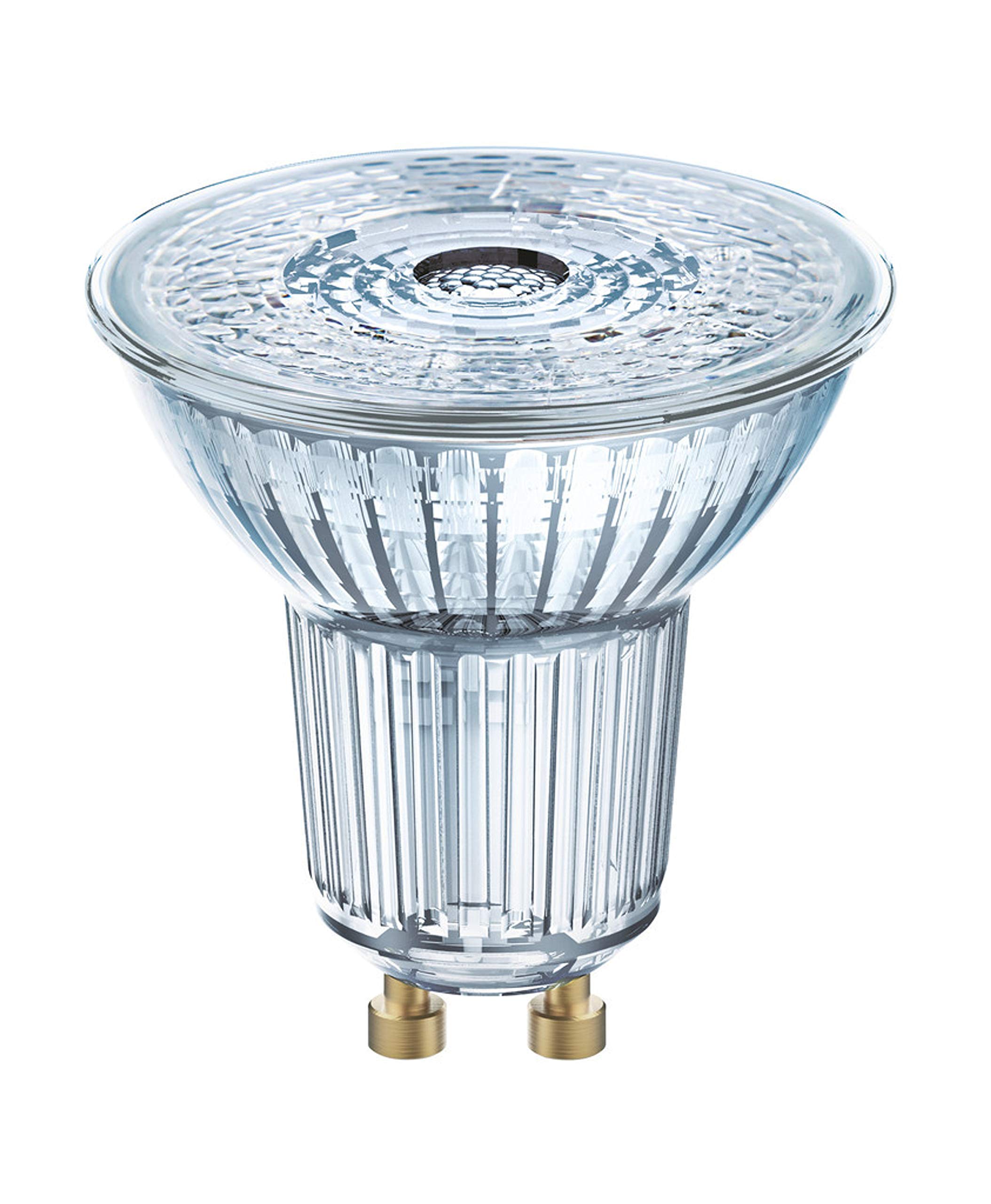 OSRAM LED Superstar PAR16 / LED Reflector lamp, PAR16, for line Voltage Operation, with pin Base: GU10, Dimmable, 7.20 W, 220…240 V, 80 W Replacement, Beam Angle: 36 °, Cool White, 4000 K, 1pack