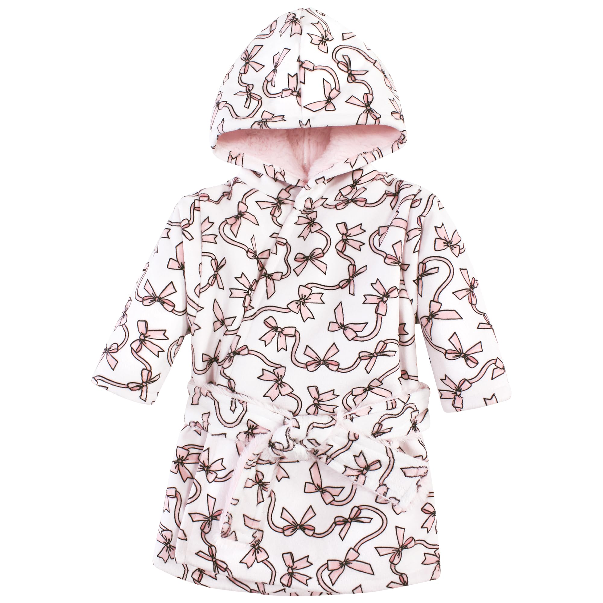 Hudson Baby Unisex BabyMink with Faux Fur Lining Pool and Beach Robe Cover-ups