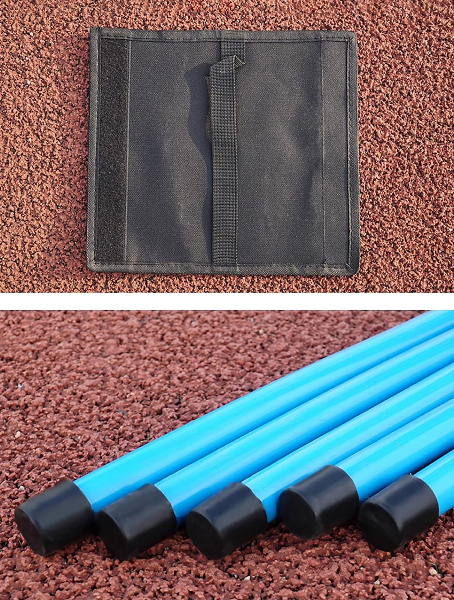 5er-Pack Schnelligkeits- und Beweglichkeitstraining, gut sichtbare Geschwindigkeitshürden for den Innen- und Außenbereich, Übungsausrüstung for Leichtathletik, Zäune for die Kondition von Sportmannsch