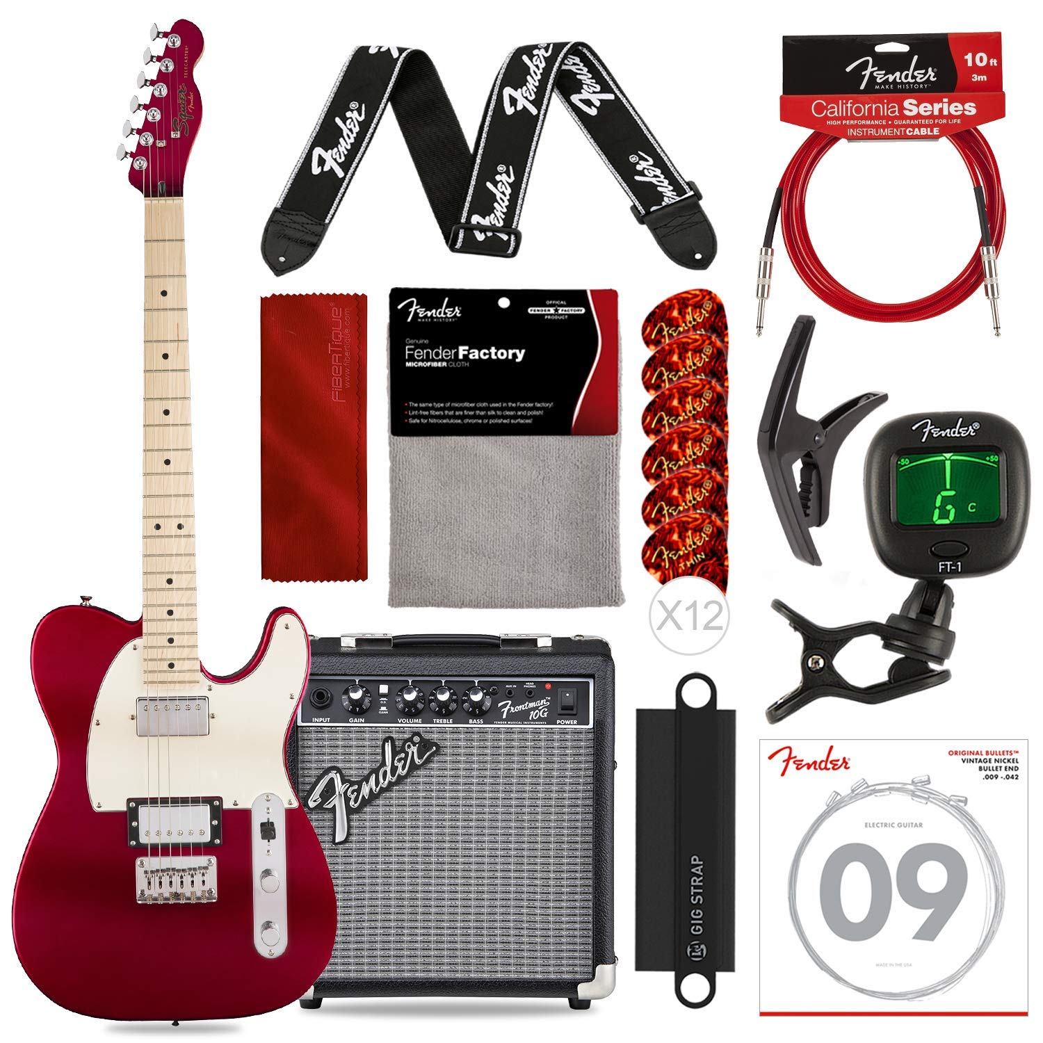 Squier by Fender Contemporary Telecaster Guitarra eléctrica HH