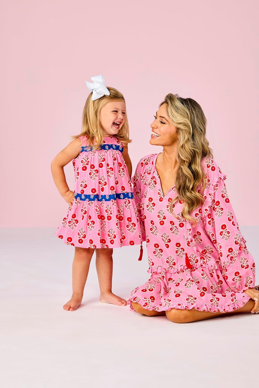 Mud Pie Baby-Girls Mud Pie Children's Mixed Print Dress - Image 4
