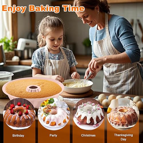 Miniatura 6 de Molde de silicona para tartas en forma de flor, molde antiadherente, molde flexible reutilizable para hornear pasteles, cupcakes y chocolate,