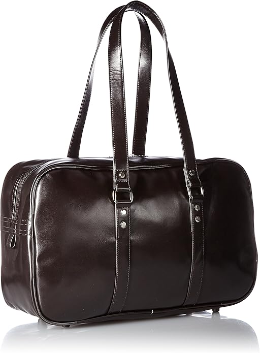 Amazon ディズニーバッグ Disney ミッキー ミニー 合皮 スクールバッグ D3532 チャ Disney ディズニー ショルダーバッグ