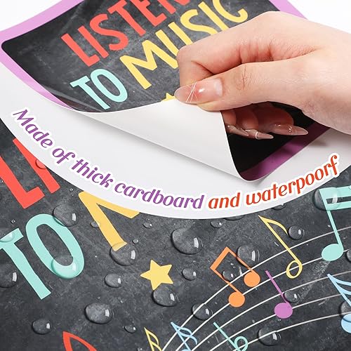 Miniatura 3 de Juego de tablones de anuncios de esquina para decoración de aula, tabla de sentimientos, salud mental, gestión de sentimientos, póster para jardín