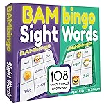 THE BAMBINO TREE Sight Word Bingo Game Level 3 & 4 - Learn to Read Vocabulary for 1st 2nd 3rd Grade Kids - Dolch\'s Fry\'s Site Words Reading Game