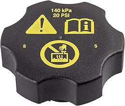 Blue Print ADG09928 Radiator Cap for coolant expansion tank, pack of one, black|silver|grey|blue