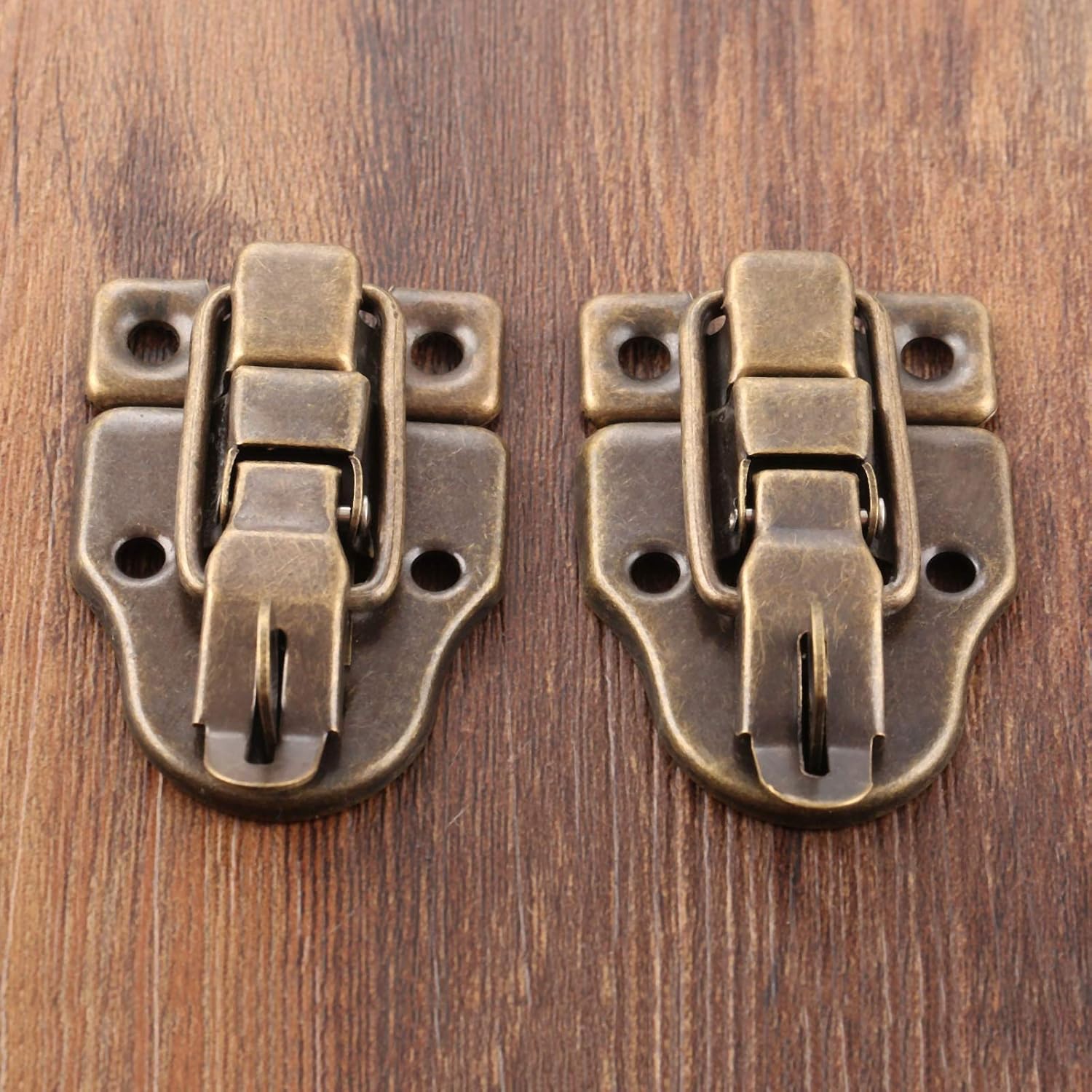 Hasp,2Pcs 59x40mm Antique Jewelry Wooden Box Latch Hasps Decorative Drawer Suitcases Hasp Latch Buckle Clasp Furniture Hardware