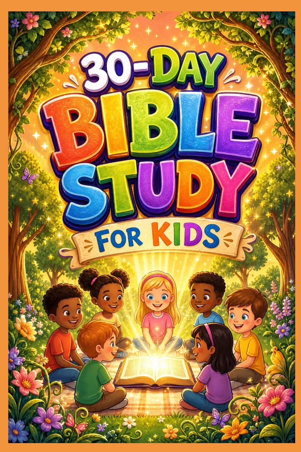 30-Day Bible Study for Kids: Daily Devotions & Activities for Young Hearts