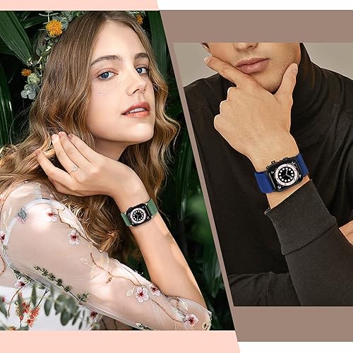 Miniatura 6 de Correa elástica ajustable compatible con Apple Watch de 1.496 pulgadas, 1.575 pulgadas, 1.614 pulgadas, 1.654 pulgadas, 1.732 pulgadas, 1.772