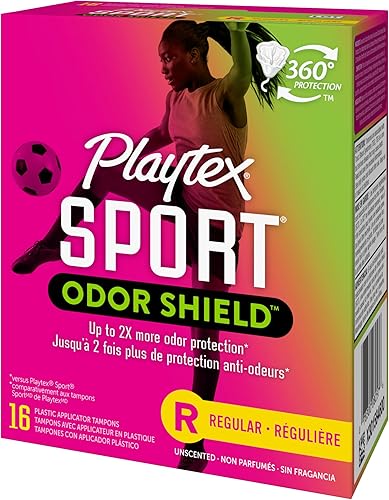 Miniatura 9 de Playtex Tampones Sport Fresh Balance con tecnología Odor Shield regular sin perfume - 16 unidades