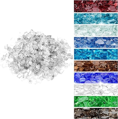 onlyfire - Cristales para hacer fuego para fogatas naturales o de propano, chimeneas o troncos de gas, 10 libras