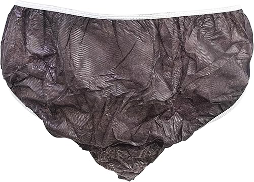 Ropa interior desechable Ropa interior de uso único Salón de belleza SPA Hotel Viaje Conveniente 50 piezas por juego Elitzia ET004, Marrón L