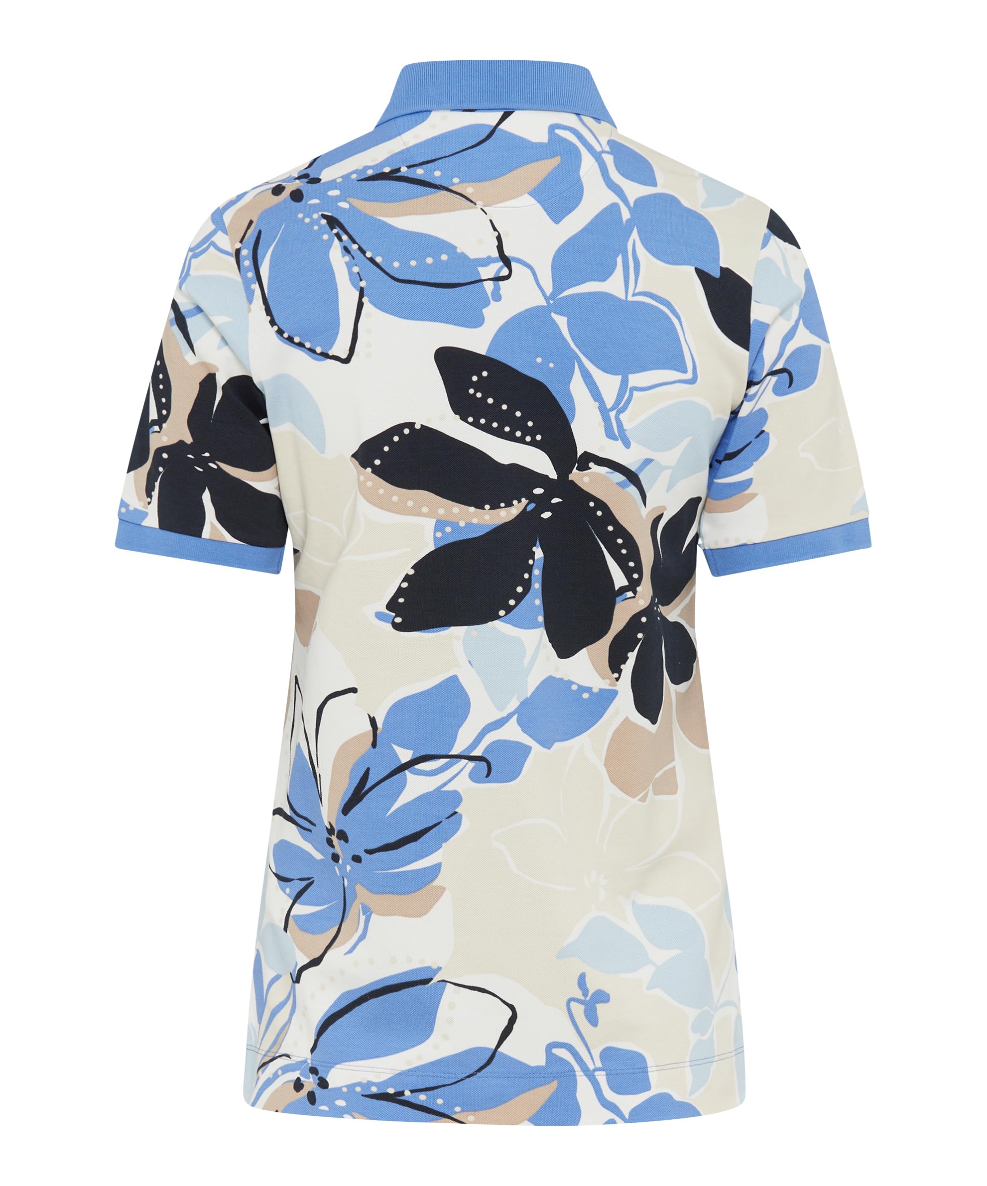 BRAX Style.Cleo Pima Pique Print T-Shirt Donna