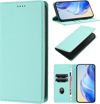 bojioderf Compatible with Vivo V29 Pro 5G / V29 5G Case,Compatible with Vivo S17t 5G / S17 Pro 5G / S17 5G Flip Stand Card Holder Magnetic Closure Wallet BHL