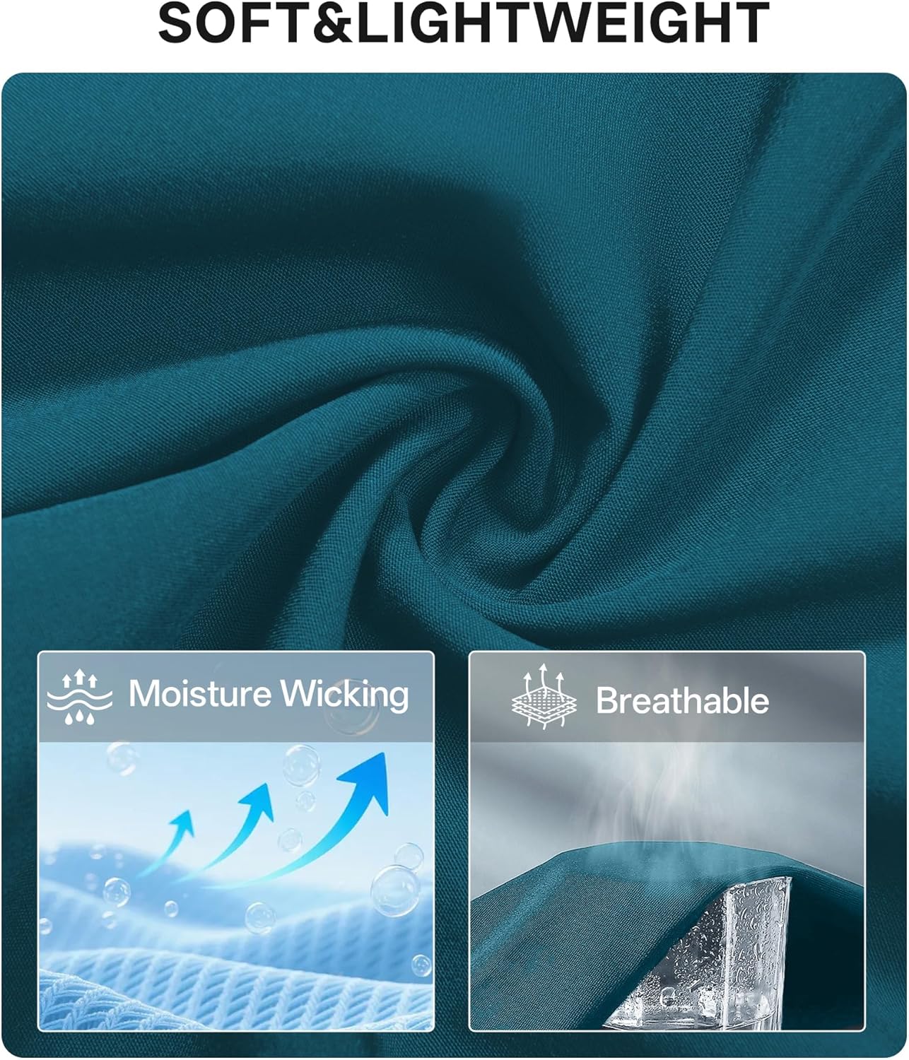 ZITY Men's Running Athletic Shorts with Zipper Pockets 7" Lightweight Moisture Wicking Sports Gym Basketball Hiking Workout - Image 5