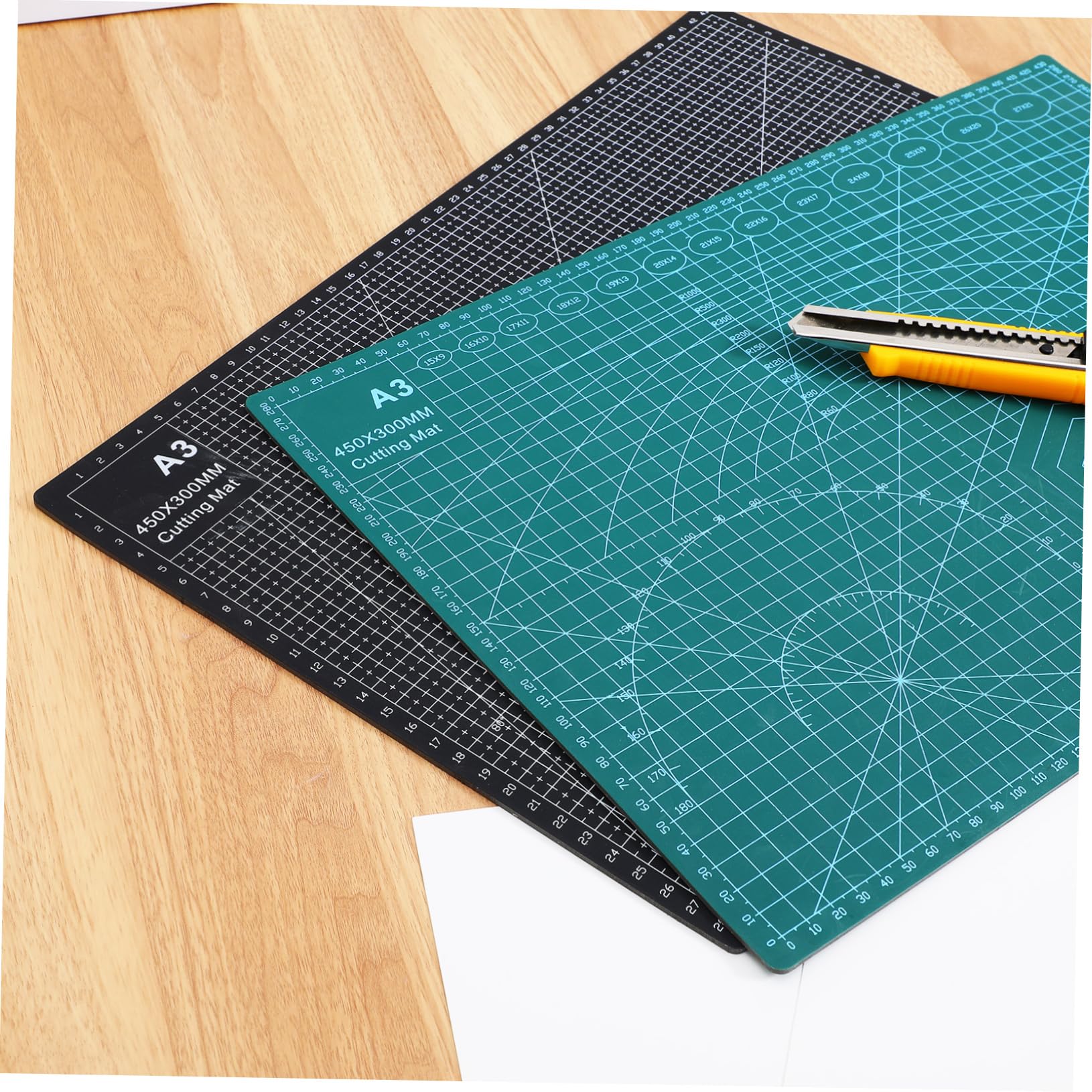 2 alfombrillas de corte autorreparables para manualidades, acolchado, costura, 17.68 x 11.79 pulgadas