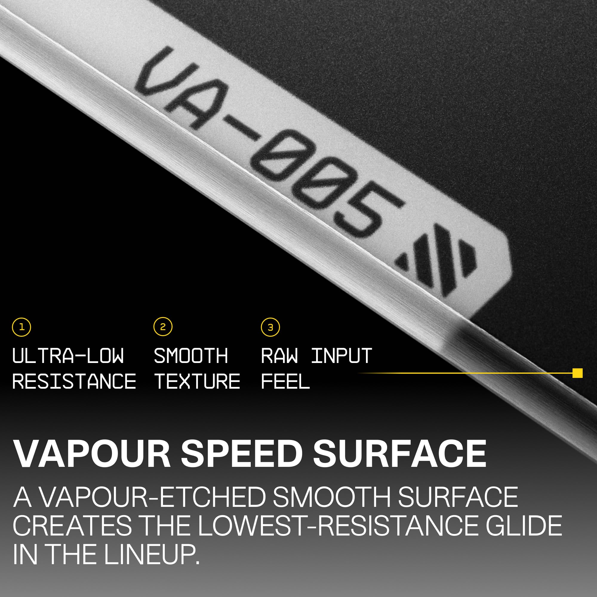 Wallhack Mouse pad de vidro para jogos VA-005 – Superfície rápida
