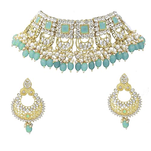 Gold Plated Choker Necklace 