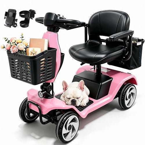 Foldable Mobility Scooters Seniors Capacity 15.5-Mile product photo (Folding Scooters) — ScooterReviewPro review