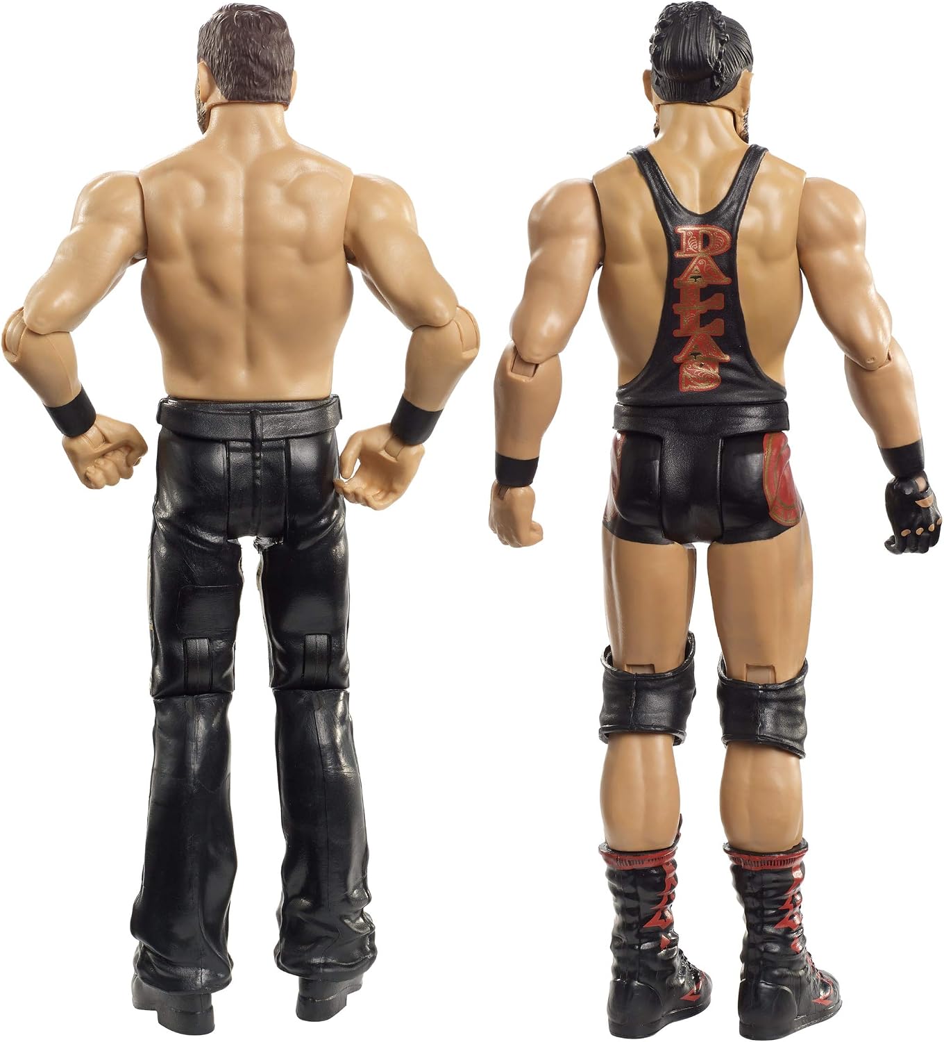 WWE Bo Dallas & Curtis Axel Miztourage Battle Pack Includes Two 6-inch Action Figures with Articulation, TrueFX Facial Detailing & Ring Gear, Ages 8 and Older