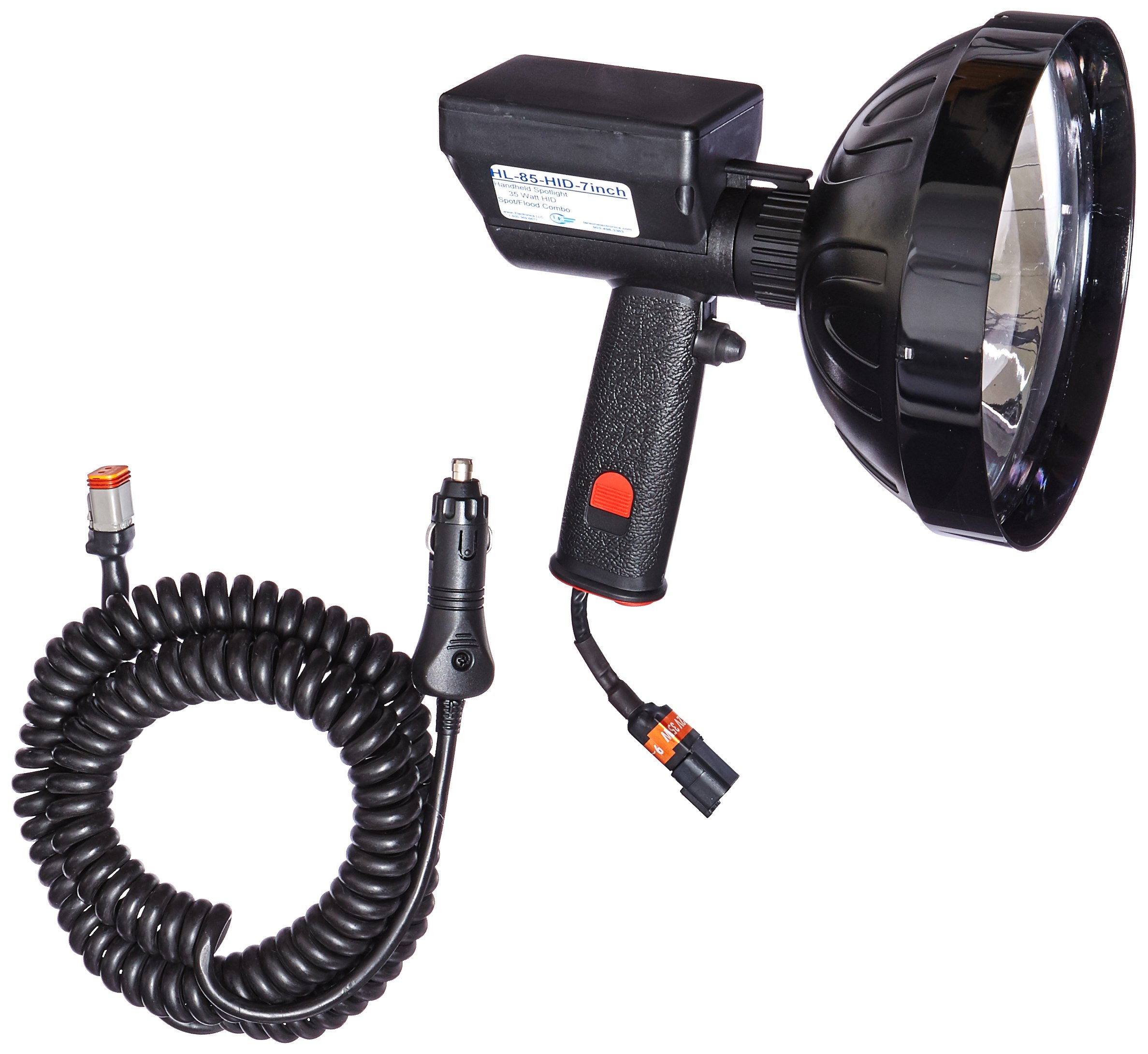 15 Million Candlepower Handheld Spotlight - 35 Watt HID - 3200