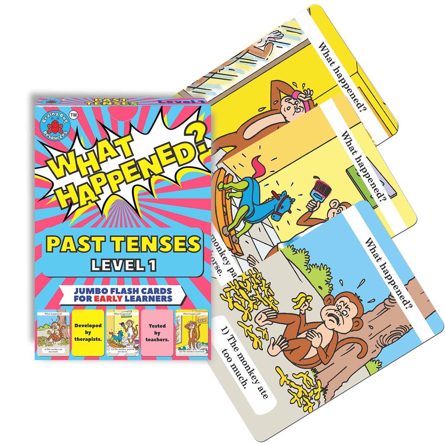 Buy Flashcards and resources for teaching language (Action Words in