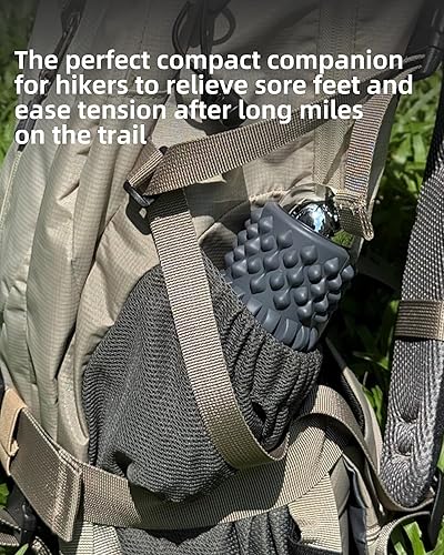 Miniatura 9 de NHO Bola de masaje vibratoria, rodillo de espuma vibratoria para aliviar el dolor muscular, bola de liberación miofascial de 4 velocidades para