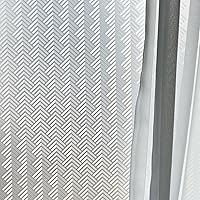 Vista 2 de Película de privacidad para ventana, película de vidrio estática, patrón de flecha, sin pegamento, extraíble, bloqueo UV, calcomanía para decoración