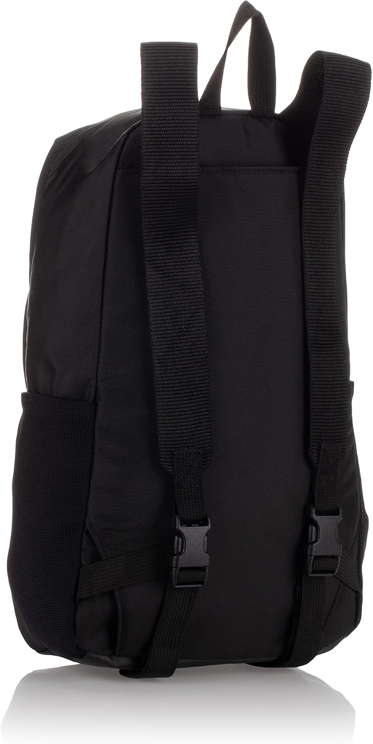 JanSport Off Campus Sling Bag - Convertible Crossbody Backpack to Sling with Water Bottle Pocket, Black