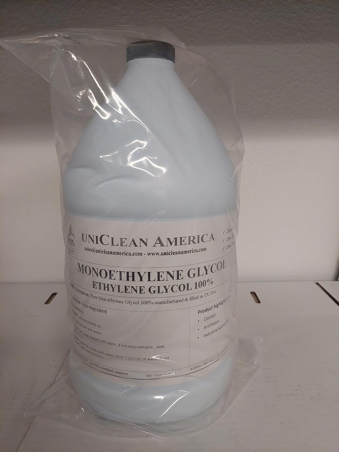 Ethylene Glycol Liquid/Pure Mono Ethylene Glycol 100% (64 oz)