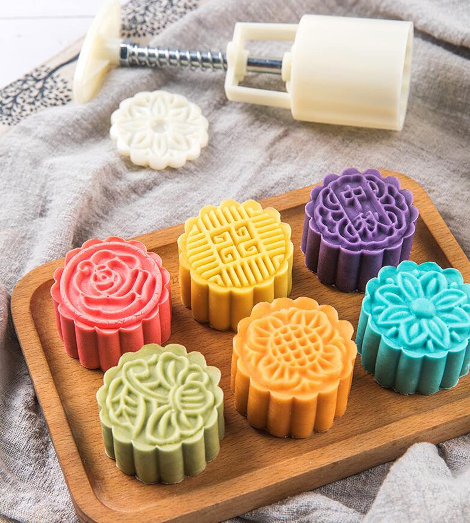 月餅型 クッキー型 50g 01 02 03 04 05 (詳細は説明欄)