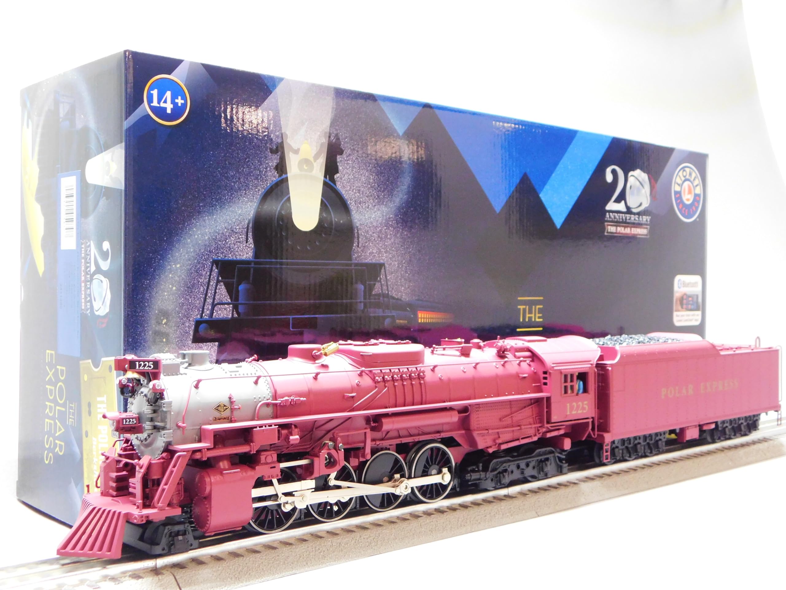 Lionel BTO Polar Express RED Legacy Berkshire STEAM Engine O Gauge 2431480