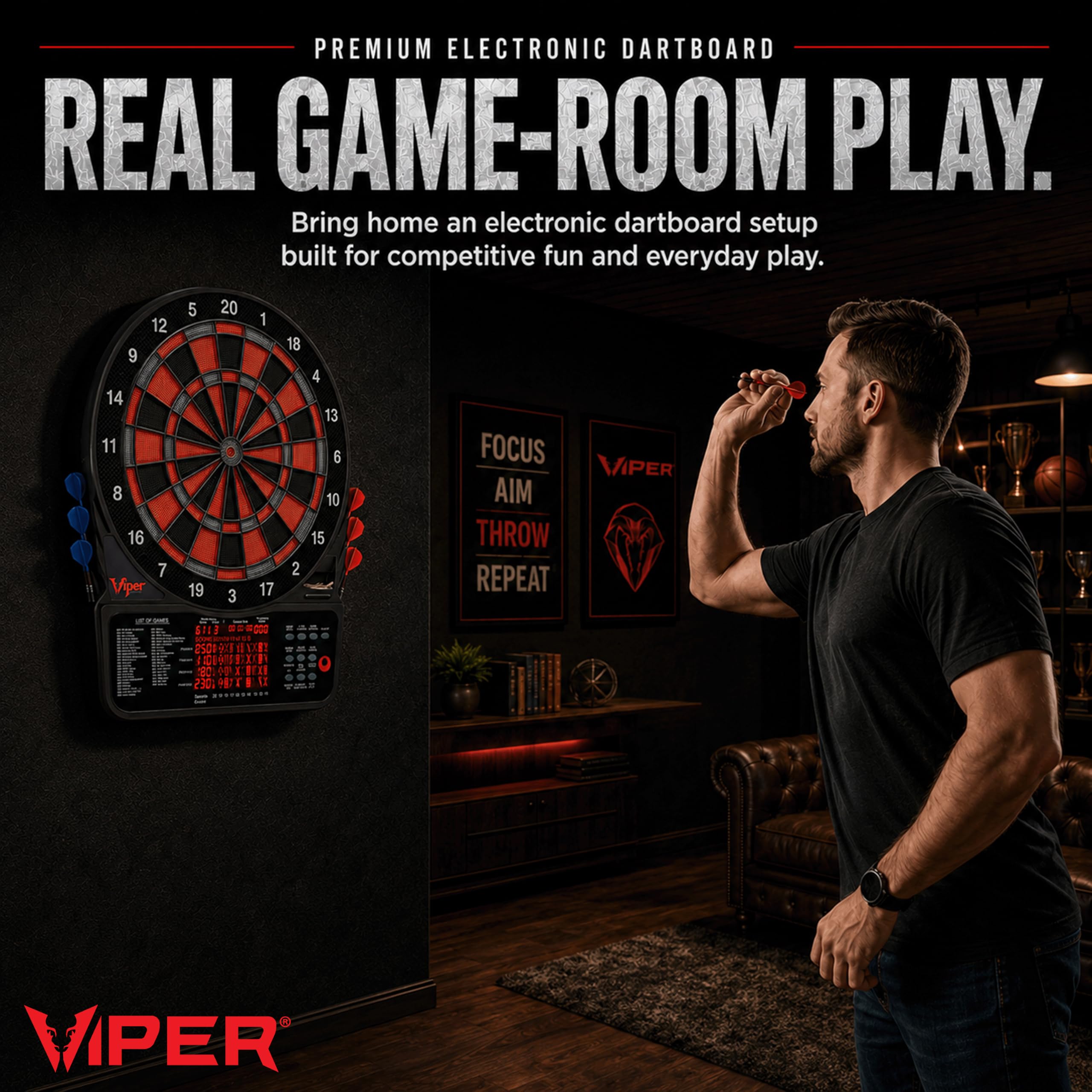 Amazon.com : Viper by GLD Products 800 Electronic Soft Tip Dart