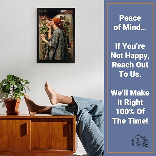 Miniatura 5 de Póster de The Soul of The Rose de John William Waterhouse para decoración de pared, impresión sin marco, pósters, imágenes e impresiones para el