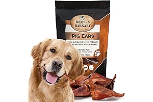 Bulk Pig Ears for Dogs (25 Pack)