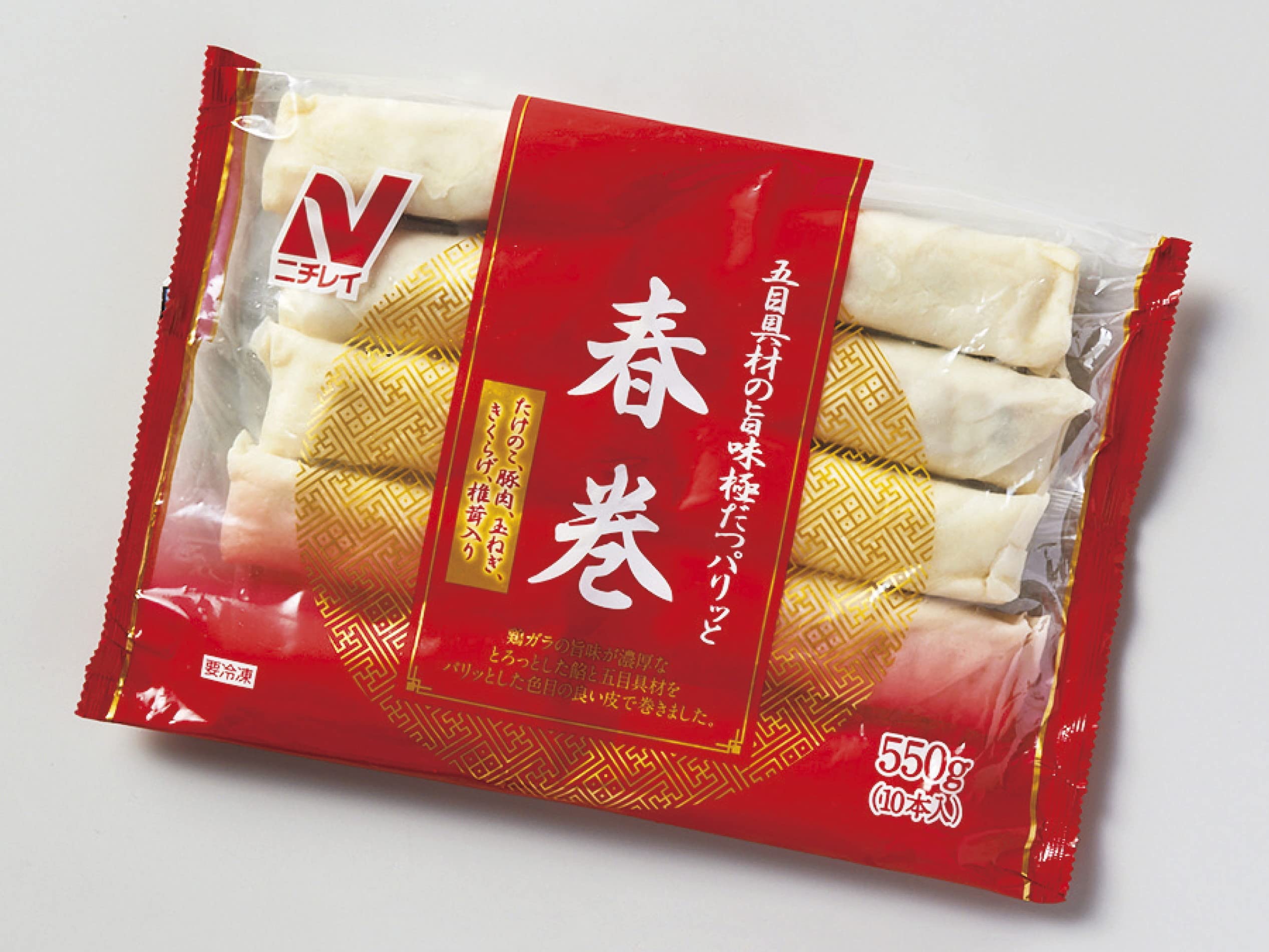 Amazon.co.jp: [冷凍]ニチレイ 五目具材の旨味極だつ パリッと春巻