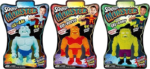 Miniatura 2 de JA-RU Juguetes esponjosos de monstruo de 3.5 pulgadas para niños (12 unidades surtidas) juguete para ansiedad elástico. Squishies de elevación