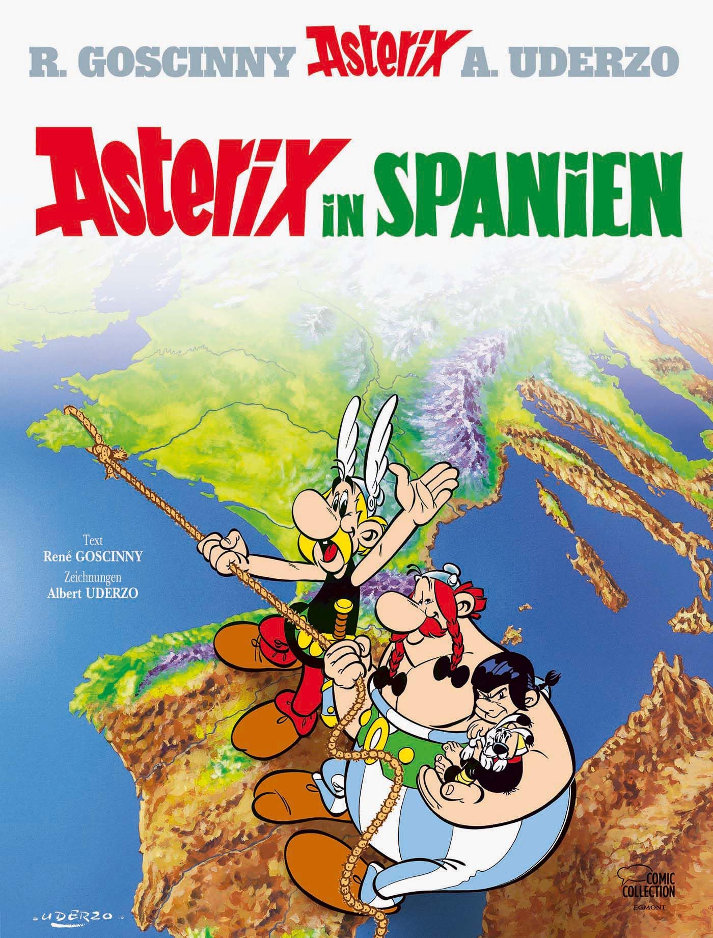 Asterix in German: Asterix in Spanien