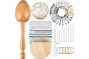 Professional Mini Darning Loom for Effortless Darning and Weaving